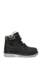 Leow 4Pr Black Girl's Worker Boots