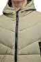 معطف قصير للرجال من ML BLOCK COAT 5PR باللون الكاكي - 4