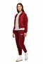 Wl 17Aria Bts-K18 5Pr Claret Red Women's Tracksuit Top - 3