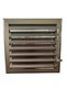 Bathroom Ventilation Grille, Aluminum, Bronze Color, 35*52 Cm, Outer Dimensions. - 7