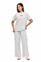 Wl 11Bud Bts-K16 5Pr Gray Melange Women's Short Sleeve T-Shirt - 3