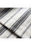 Breathable Luxury 4-Season Use 100% Cotton Linen Duvet Cover Set Gray Striped - 2
