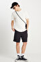Elastic Waist Chino Shorts Black Men's Shorts - 3