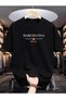 Cty Printed Oversized Black Color T-Shirt Street Style