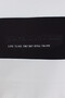 Men's White Color Black Part Modern Design Slim Fit T-Shirt - 3