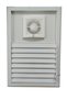 Bathroom Ventilation Grille with Fan - Aluminum 35*60 White - 3