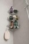 Bathroom Corner Shelf Hanging Shower Organizer and Shampoo Holder 3-Tier Chrome Ek-03 - 3