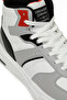 Hegel Pu Hi 5Fx White Men's High Sneaker - 7