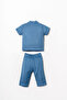 U.S. Polo Assn. Baby Boy Blue Suit - 4