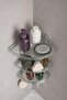Bathroom Corner Shelf Hanging Shower Organizer and Shampoo Holder 3-Tier Chrome Ek-03 - 2