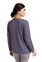 New Season 2024 Simple Pattern Round Neck Regular Fit Mother Combed Cotton Blouse 6380 - 5