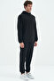 Hektor Black Hooded Fleece Men's Tracksuit - 85227 - 2