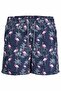 Jpstfiji Jjswim Aop Ss24 Navy Blue Men's Swim Shorts - 3