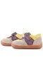 Bob Genuine Leather Mink Yellow Barefoot Velcro Elastic Baby Sneaker Shoes - 6