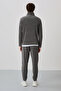 Carol Dark Gray Fleece Men's Tracksuit - 85226 - 7