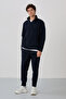Carol Navy Blue Fleece Men's Tracksuit - 85226 - 4