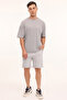 M-BSC SORT 20BS61 4FX GRAY MELANGE شورت رجالي