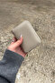 Horizontal Mechanism Mink Faux Leather Card Holder Wallet - 4