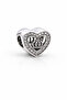 Heart Patterned Charm