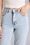 Comfort Straight Mid Waist Pipe Leg Jean Trousers F2150Ax25Sm - 4