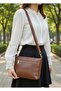 Genuine Leather Women's Shoulder Strap Bag - 2