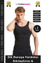 Men's Black Slim Lift Corset Athlete