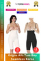 # Corset Seamless Gathering Non-Slip Seamless Firming Women's Underbust Full Length Corset Set of 4