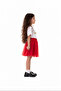 Girl's Red Skirt 23 April 19 May 29 October Tutu Skirt - 2