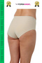 Women's Panties Laser Cut No Trace Anti-Slip Texture Size 2 Reducing Size Ghost Bato Panties Pack of 6 - 8