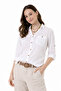 Voile Collar Single Pocket Detailed Shirt - 1570 - 2