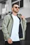 Bailey Water Resistant Slim Fit Men's Hooded Seasonal Coat Raincoat - 2