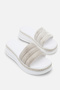 Cindy Three-Striped Stone Slippers