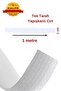 Extra 1 Meter Velcro Tape - 1 cm Width, Single Sided Adhesive