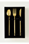 Siena 18-piece gold cutlery set for 6 people - 3