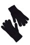 Double Layer Unisex Black Gloves Unisex - 2