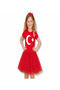 Girls' Turkish Flag T-Shirt, Tutu Skirt Combination, April 23 October 29 Event Performance Outfit - 2