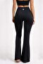 Sajar Tight Pants 932455-2001 Black Women's Leggings - 6