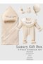 Layla 100% Cotton Girl Baby 5-Piece Hospital Discharge Gift Set |Lace Newborn Set - 3