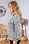 New Model High Quality Middle Age Mother Combed Cotton Blouse 6515 - 4