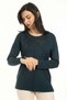 New Season Women's Middle Age and Up New Pattern Lycra Mother Combed Cotton Blouse 30510 - 4