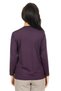 Women's Middle Age and Above New Model V-neck Simple Model Mother Combed Cotton Blouse 30565 - 3