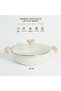 28 CM Shallow Casserole with Lid – Ceramic Non-Stick, Lattice Series, Induction Compatible - 8