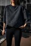 Wash Detail Smoked Oversized Unisex Combed Cotton Tshirt - 5