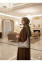 Casual Braided Suede Shoulder and Shoulder Bag / Shiny Gray - 3