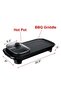 Electric Backing Pan Multifunctional Grill 1350W Non-Stick Adjustable Tempareture - 4