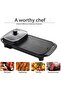 Electric Backing Pan Multifunctional Grill 1350W Non-Stick Adjustable Tempareture - 7