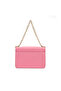 Vital Pink Women's Leather Shoulder Bag - 3