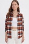 Women's Oversized Wide Cut Lumberjack Plaid Shirt