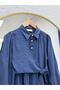 Zenessa Cupra Modal Bolero Dress-Na2375 Navy Blue - 3