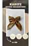 Velvet Large Size Bowknot Buckle for Women - 2